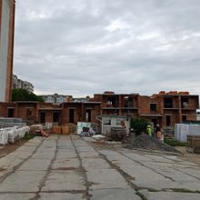 Хід будівництва вул. Степана Бандери, 80, 4-5 секції, червень 2025