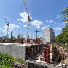 Ход строительства ЖК City, 14-15 секции, июнь 2025