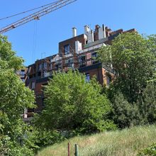 Хід будівництва Пространство на Літературній, секція 4, червень 2025
