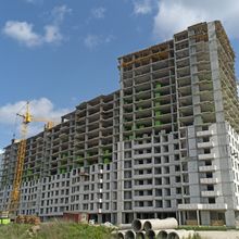Ход строительства ЖК Киевский, 10 дом, июнь 2025