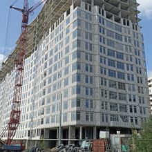 Ход строительства ЖК Киевский, 10 дом, июнь 2025