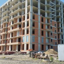 Ход строительства ЖК КОРОНА, 1 дом (секция 4), июнь 2025