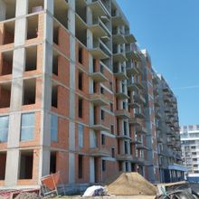 Ход строительства ЖК КОРОНА, 1 дом (секция 3), июнь 2025