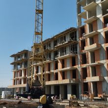 Ход строительства ЖК КОРОНА, 1 дом (секция 5), июнь 2025