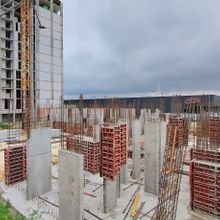 Хід будівництва ЖК Щасливий Grand, 4-5 секції, червень 2025