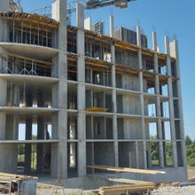 Ход строительства ЖК RIVERVILLE, 1.1 дом, июнь 2025