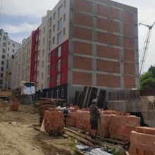 Хід будівництва ЖК Престижний 2, 7 секція, червень 2025