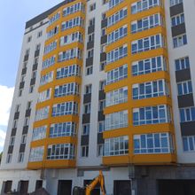 Ход строительства ул. Степана Бандеры, 32/1, 1 дом (секция 3), июль 2025