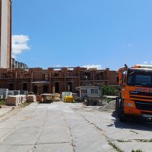 Хід будівництва вул. Степана Бандери, 80, 4-5 секції, липень 2025