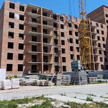 Хід будівництва вул. Степана Бандери, 80, 1-2 секції, липень 2025
