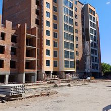 Хід будівництва ЖК Янтарний, 1 секція, липень 2025