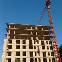 Хід будівництва ЖК Академічний, 1 секція, липень 2025