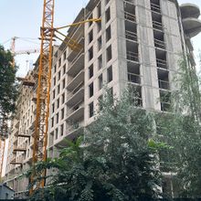 Хід будівництва ЖК Podil Plaza & Residence, 2 будинок, липень 2025