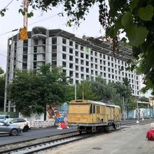 Хід будівництва ЖК Podil Plaza & Residence, 2 будинок, липень 2025