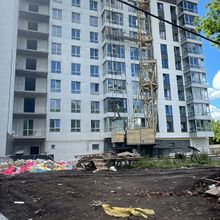 Хід будівництва ЖК Зоря 2, 1 будинок (секція 1), липень 2025