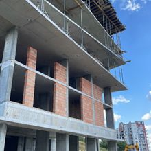 Хід будівництва ЖК Lennona Residents, 1 будинок, липень 2025