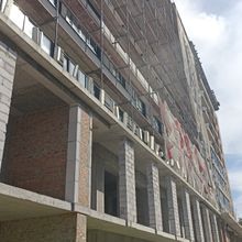 Хід будівництва ЖК ФАЙНЕ МІСТО, 1 будинок (під'їзди 2-3), липень 2025