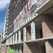 Хід будівництва ЖК ФАЙНЕ МІСТО, 1 будинок (під'їзди 2-3), липень 2025