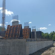Ход строительства ЖК Спортивный, 1 дом, июль 2025