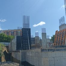 Ход строительства ЖК Спортивный, 1 дом, июль 2025