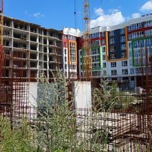 Ход строительства ЖК Добре Місто 2, 2 дом (секции 1, 4, 11, 12), июль 2025