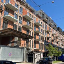 Хід будівництва ЖК Avalon Yard, 5 будинок (секції 7.1, 7.2, 7.3), липень 2025