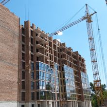 Ход строительства ЖК Панорама, 1 секция, июль 2025