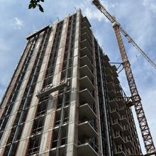 Хід будівництва ЖК Montreal House, Будинок, липень 2025