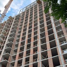 Хід будівництва ЖК Montreal House, Будинок, липень 2025