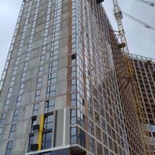 Хід будівництва Русанівська Гавань, 13-17 будинок, липень 2025