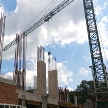 Хід будівництва ЖК Дім на Грушевського, 1 секція, липень 2025