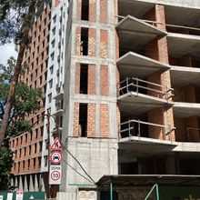 Ход строительства ЖК Chalet, 1 секция, июль 2025
