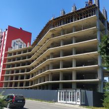 Ход строительства ЖК AVTOR, 1-2 секции, июль 2025