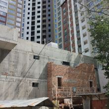 Хід будівництва ЖК Лук'янівський каскад, 1-3 секції, липень 2025