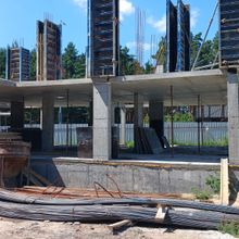 Ход строительства Клубный дом «СОСНОВЫЙ-23», 1 секция, июль 2025