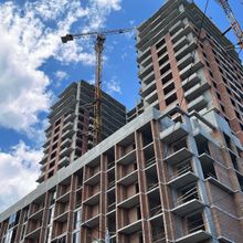 Ход строительства ЖК CRYSTAL RESIDENCE, 1 дом, август 2025