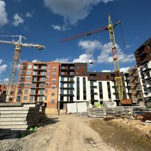 Хід будівництва ЖК Burgundia 3, 1 будинок, серпень 2025