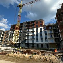 Хід будівництва ЖК Burgundia 3, 1 будинок, серпень 2025