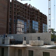 Ход строительства ЖК Панорама, 3 секция, август 2025