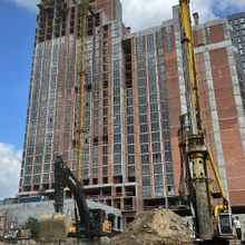 Ход строительства ЖК Nordica Residence, 2 дом (секция 2), август 2025