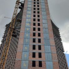 Хід будівництва ЖК BEREG Residence, Будинок, серпень 2025