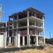 Хід будівництва ЖК Меридіан, 1 будинок (секції 4-5), серпень 2025