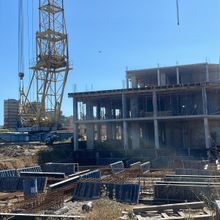 Хід будівництва ЖК Меридіан, 1 будинок (секції 1-3), серпень 2025
