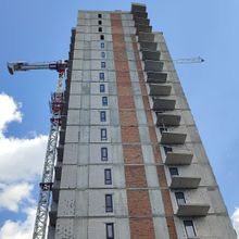 Хід будівництва ЖК Happy House, 1 будинок, серпень 2025