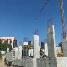 Хід будівництва ЖК Спортивний, 1 будинок, серпень 2025
