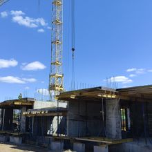 Хід будівництва ЖК Сонячний, 1 секція, серпень 2025