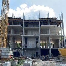 Ход строительства ЖК SOUL PARK, 1 дом (секция 2), август 2025