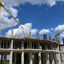 Ход строительства ЖК SOUL PARK, 1 дом (секция 4), август 2025