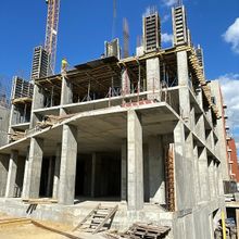 Хід будівництва ЖК City House, 1 будинок (секції 1-3), серпень 2025