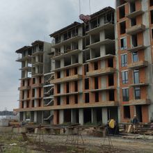 Ход строительства ЖК КОРОНА, 1 дом (секция 5), август 2025